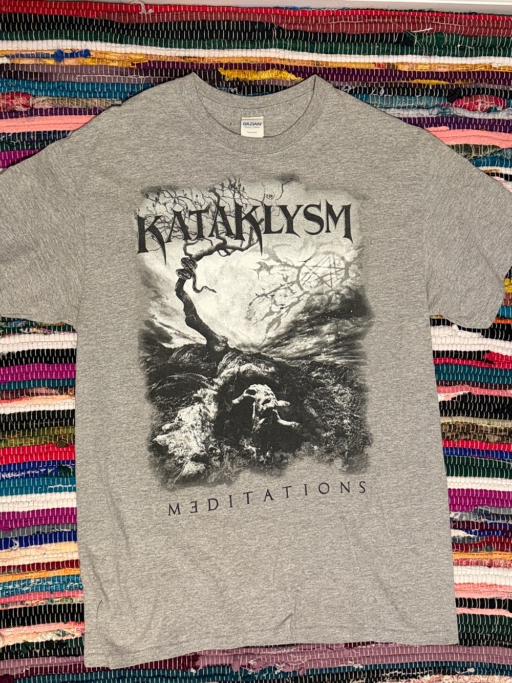 Kataklysm "Meditations" album release show shirt